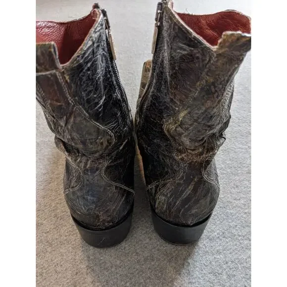 Ghost Italy Mens Boots Mens Size 8 Vero Cuoio Leather Multicolor Western Style Ghost leather western - Gem main image 3